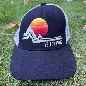 Yellowstone National Park Hat American Needle National Parks Collection Sunset